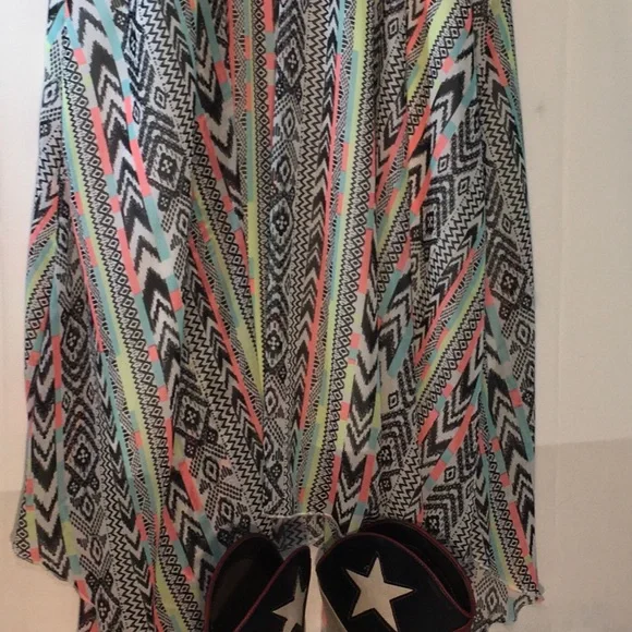 Dress XL flowing cute dress XL & cowboy boots size 5 - Picture 4 of 5